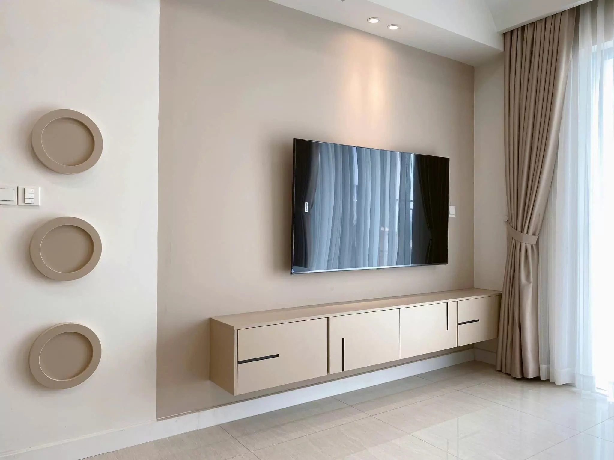 Thiết kế nội thất căn hộ 1 phòng ngủ - Tháp T1 - Khu đô thị SwanBay