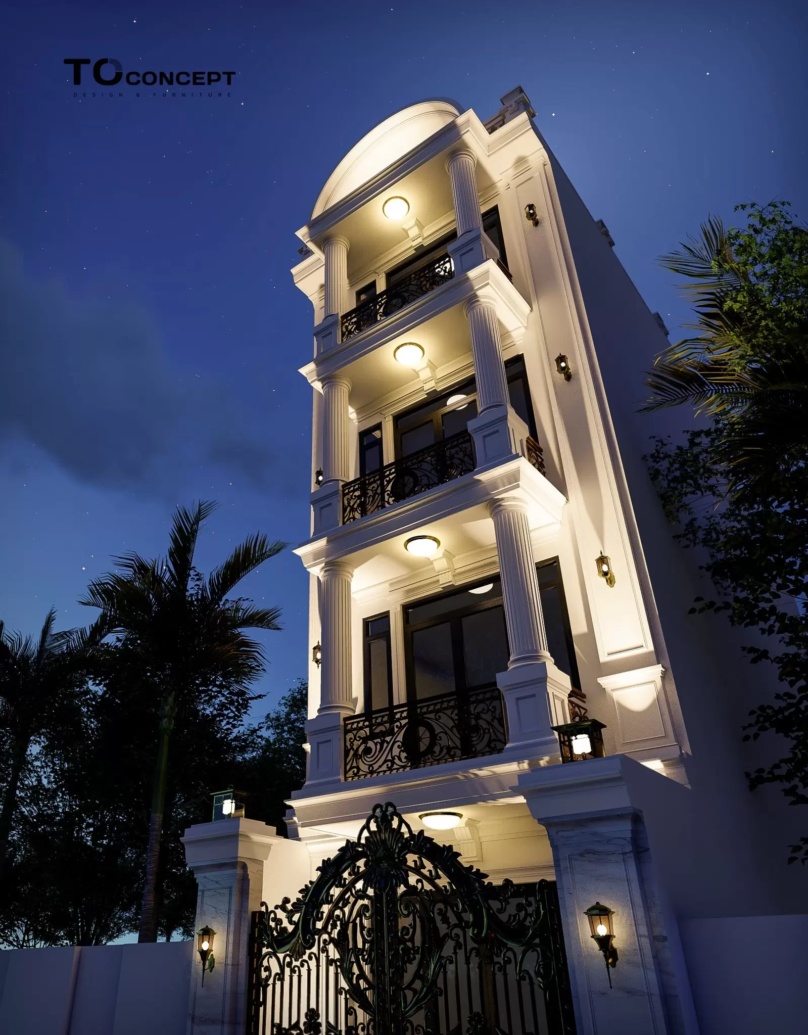 Dự án nhà phố tân cổ điển Tân Phú